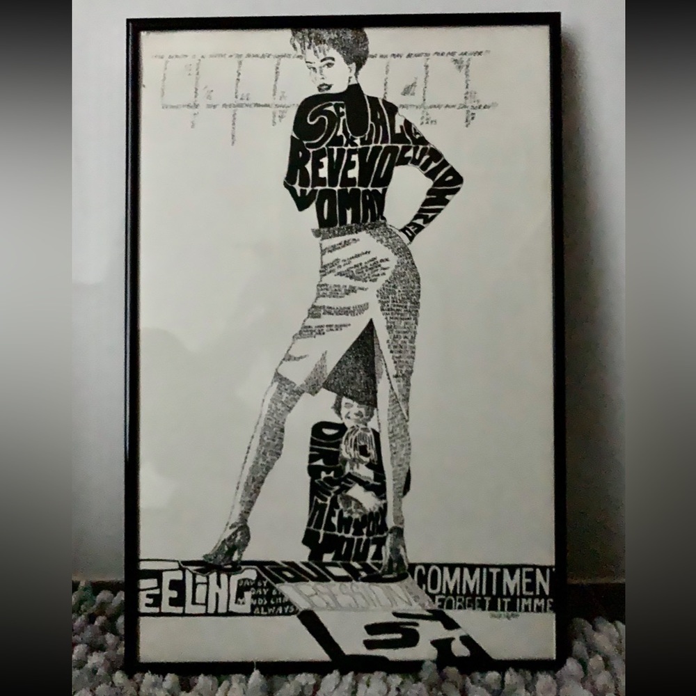 “Sexually Revolutionized Woman” - ORIGINAL ART - Pen & Ink on Board